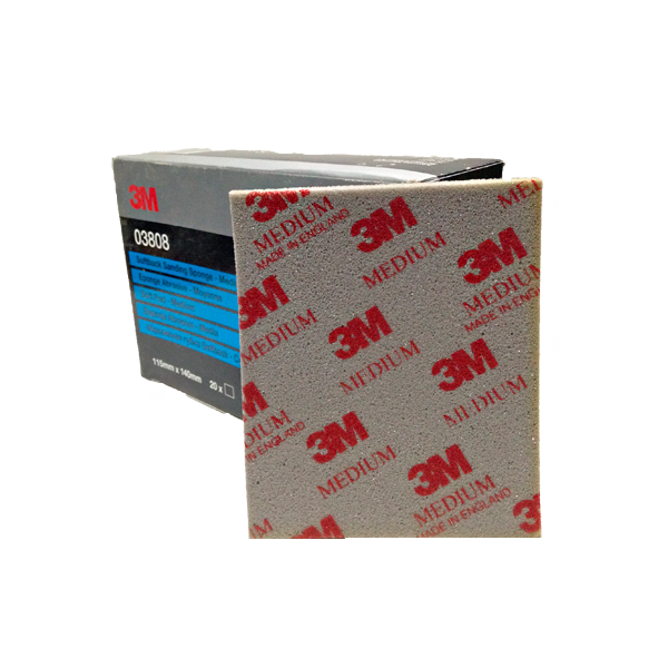 Абразивная губка 3M Softback Medium Ультратонкое зерно