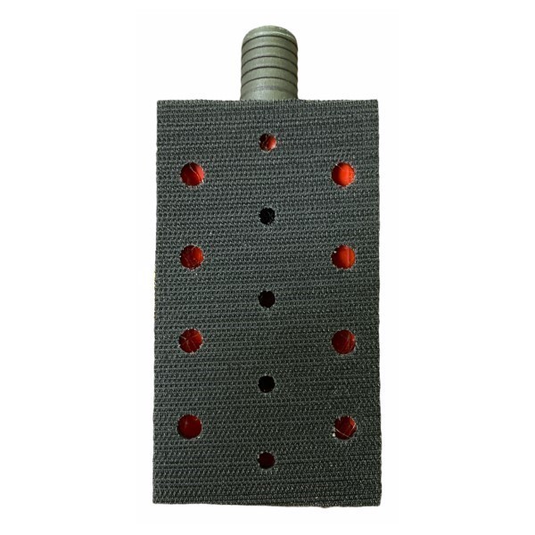 Шлифок ручной маленкий 70х125 мм, с пылеотводом 13 отв., жесткий RoxelPro  