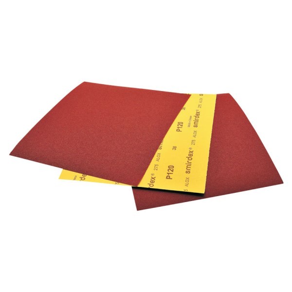 Наждачная бумага влагостойкая 230х280 мм, Smirdex 275 ALOX