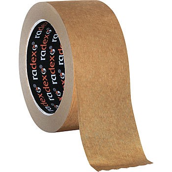 RADEX Коричневая малярная лента 80°С 19 мм х 40 м