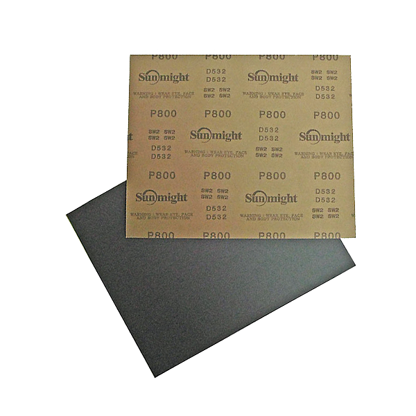 Наждачная бумага влагостойкая 230х280 мм Sunmight WATERRPOOF