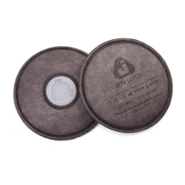 Фильтр для маски от пыли и аэрозолей с добавлением угля, класс P3R Jeta Pro 5521-P3R