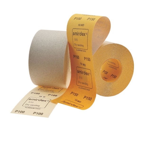 Наждачная бумага в рулонах 116 мм х 50 м, Smirdex 510 White