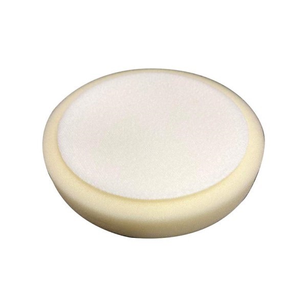 Полировальник поролоновый белый жесткий RoxelPro D-150 мм, толщина 30 мм