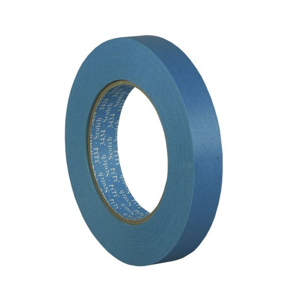 3М Scotch 3434 скотч малярный синий водостойкий 19 мм х 50м