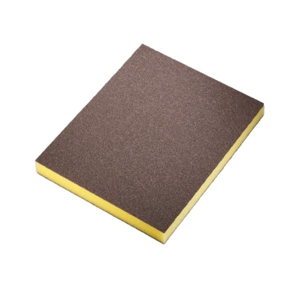 Шлифовальная губка 120x98x13 мм SIA 7983 siasponge soft  (желтая, fine P500)