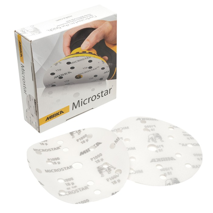 Шлифовальный диск D-150 мм, 15 отв., Mirka Microstar