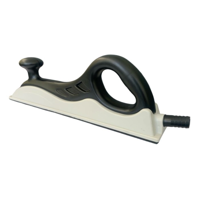 Шлифок ручной длинный 70х400 мм, с пылеотводом 53 отв., жесткий Bugtone