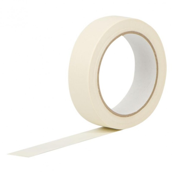Лента маскировочная (бежевая) 19 мм х 35 м  60°С